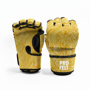 Guantes de Sparring de Cuero Duraderos para Artes Marciales, Taekwondo y Kickboxing, Acolchados, Ligeros y Cómodos, sin Dedos, para Adultos - Product Image 2