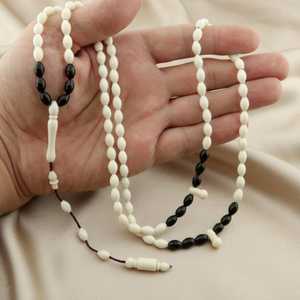 Camel Bone Handmade Eco-Friendly Modern Islamic Prayer <b>Beads</b> 99 <b>Beads</b> Tasbih Misbahan by Whimsy <b>Art</b> Craft 302105 - Product Image 4