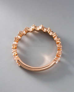 IGI/GIA Lab Grown Vintage 14K oro amarillo boda/anillo de compromiso corte redondo diamante Unisex perfecto aniversario y regalo de fiesta - Product Image 4