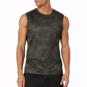 Camiseta sin mangas de algodón para hombre |   Ropa Ligera, Suave y Transpirable para Uso Diario |   Personalización de Marca de Alta Calidad |   Venta al por Mayor OEM - Product Image 1