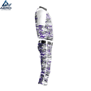 Uniforme de Béisbol de Primera Calidad, Último Modelo, Transpirable, de Manga Corta, con Logotipo Personalizado Impreso - Product Image 3