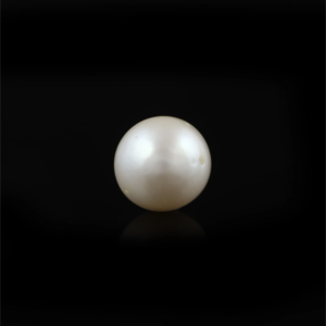 Loose Freshwater Pearl 6.95 Carat White Coin Oval Gemstone for Fine Jewelry - Product Image 2