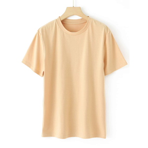 100% Cotton Custom Printed Unisex Short Sleeve Fitness T-<b>Shirt</b> in Solid Pattern Embroidered Collar Street Style Blank Promotions - Product Image 5
