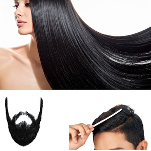 Unisex Natural Black Henna for Hair Grey Coverage and Shine Boost Plant-Based Hair <b>Care</b> - Product Image 2
