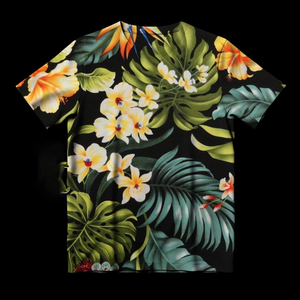 Nouvel Arrivage T-shirt Homme Noir Personnalisé Motif Tribal Polynésien Chuuk Impression par Sublimation sur le Devant Haute Qualité Vente en Gros - Product Image 4