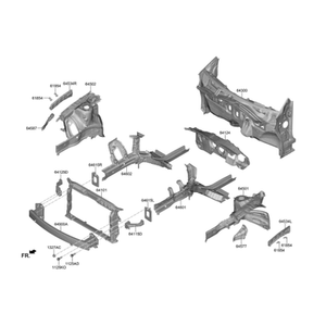 Pièces et accessoires automobiles et camionnettes Veloster neuves, côté droit 64502K9000 - Product Image 2