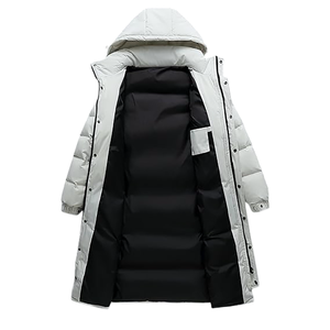 Veste matelassée élégante et respirante pour homme, en polyester, confortable, vêtements de sport actifs, vestes matelassées pour homme - Product Image 5