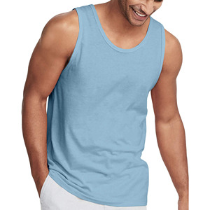 Camiseta sin Mangas Casual para Hombre, de Alta Calidad, Ecológica, Transpirable, Diseño OEM, Ligera, Moderna, a Bajo Precio - Product Image 1