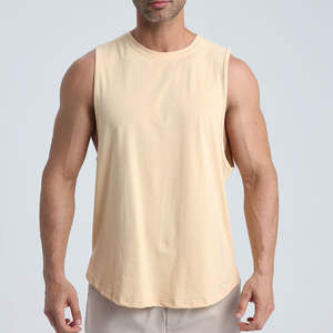 Camiseta sin Mangas para Hombre al Mejor Precio, Estilo Casual, Secado Rápido, Tejido de Punto de Alta Calidad, Corte Regular, Nuevo Diseño, Venta al por Mayor - Product Image 3