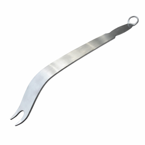 Lame de rétracteur trochanterique supérieur Das/Seng, largeur 25 mm, pour arthroplastie de la hanche, en acier inoxydable - Product Image 1