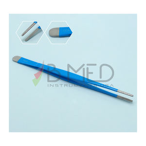 Pinzas para tejido de grado OR de buena calidad, dentadas, de 8 pulgadas, aisladas, instrumentos quirúrgicos para obstetricia y ginecología - Product Image 4