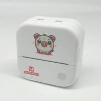 Impresora Térmica Portátil Pequeña y Económica WH-M27 de 57 mm para Niños con USB y para Impresión en Blanco y Negro en Existencia