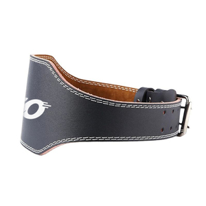 Ceinture de musculation à double sangle en cuir de vachette avec logo personnalisé, vente en gros en vrac - Product Image 5
