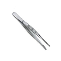 Forceps de Manipulation en Acier Inoxydable à Pointe Fine Droite, Instrument Chirurgical, Outil de Manipulation pour Procédures Médicales