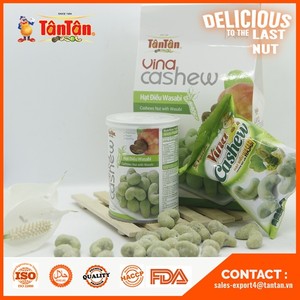 Aperitivos de anacardos crudos de estilo fresco de Tan con sabor a Wasabi Caramelo de chocolate divertido listo para comer Hecho en Vietnam - Product Image 6
