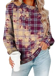 Camiseta de Manga Larga Lisa para Mujer, Personalizable con Logotipo, Mezcla de Poliéster/Algodón, Cuello Redondo, Secado Rápido, Ribbed, Venta al Por Mayor, Marca Privada - Product Image 6