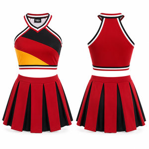 Uniforme de cheerleading pour femmes de qualité supérieure pour spectacle de danse, impression par sublimation de haute qualité - Product Image 1