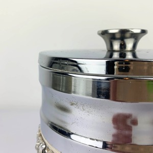Cut Work Design Silver Ice <b>Bucket</b> For Home Bar Use Elegant Beverage Cooling <b>Bucket</b> Parties Events And Gifting Purpose Use - Product Image 5
