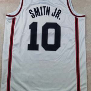 Camiseta de Baloncesto Alperen Sengun Blanca Edición Ciudad 2024/25 Lista para Enviar, de la Mejor Calidad, Manga Corta, 100% Poliéster, Secado Rápido - Product Image 6