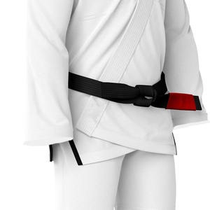 Kimono de Jiu-Jitsu blanc sur mesure de marque supérieure, Kimono BJJ personnalisé pour hommes, léger et extensible, uniforme de Jiu-Jitsu - Product Image 6