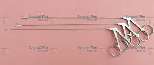 Pinzas de Biopsia Laringea Tipo Tijera y Eje de Agarre 2mmx23cm, Juego de 3 Instrumentos de Acero Inoxidable de Alta Precisión - Product Image 5