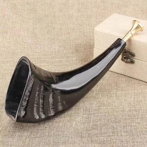 Taza Artesanal Africana de Cuerno con Grabado de Ángel, Ecológica, de Cuerno de Búfalo para Festivales, Fiestas y Amantes de la Cerveza - Product Image 2