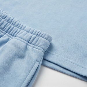 Conjunto de 2 Piezas de Alta Calidad para Mujer, Estilo Formal, Sólido, por Encima de la Rodilla, Camiseta de Manga Corta y Pantalones Cortos - Product Image 5