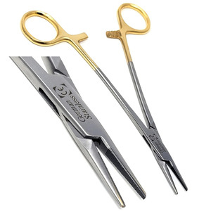 Pince à épiler incurvée Carmalt Splinter 4,5 pouces, instrument manuel, forceps chirurgical de précision pour usage clinique et vétérinaire - Product Image 1