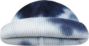 Bonnet d'hiver chaud 100 % acrylique de haute qualité, multicolore, tricoté, style tie-dye, motif 2026 - Product Image 2