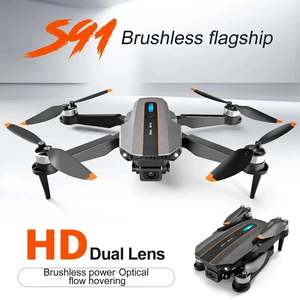 E99 Pro GPS Brushless Motor 25min Flight Time Dual <b>Camera</b> RC Quadcopter Plastic Foldable Prosumer Drones - Product Image 3