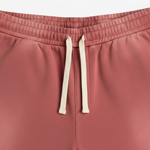 Shorts décontractés pour hommes, couleur unie, effet soleil, service OEM, dernier design, sur mesure, style vintage, shorts en coton délavé au soleil. - Product Image 6
