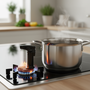 Accendino Elettronico QBAK Micro Torch 11cm per Uso in Cucina, Portatile e Alimentato a Batteria - Product Image 3