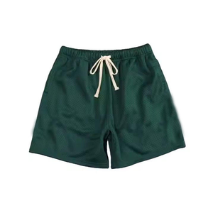 <b>Men</b> Casual Shorts Drawstring Breathable Solid Color Knitted Mid Waist Summer Shorts Custom Swim <b>Trunks</b> <b>Men's</b> Boardshorts Surf - Product Image 2