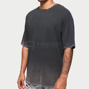 Camiseta Moderna con Efecto Deslavado, 100% Algodón, Diseño Transpirable y Ligero, Perfecta para Atuendos Casuales, Estilo Urbano Moderno - Product Image 2