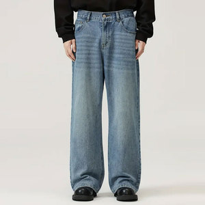 Affordable Baggy Jeans Pant For Men With Good Quality Material And Relaxed Fit For Casual Wear - Product Image 2