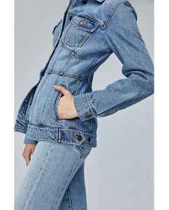 Top en jean pour femme élégant, décontracté, moderne, chic, confortable, de qualité supérieure, durable, doux, tendance, unique - Product Image 5