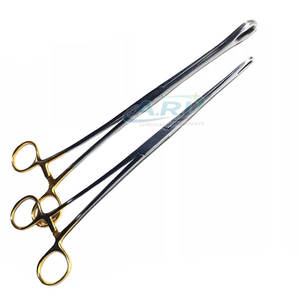 Pinzas para sujetar esponjas quirúrgicas hechas de acero inoxidable duradero, pinzas para sujetar esponjas médicas y de laboratorio - Product Image 2