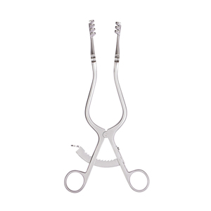 Rétracteur conique auto-serrant à bras articulés, à pointes émoussées 3:4, profondeur 25 mm, longueur totale 254 mm, prix de gros abordable - Product Image 2