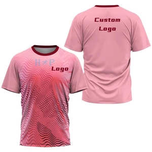 Camisetas sublimadas al por mayor 100% poliéster, camisetas blancas para impresión por transferencia de calor, camisetas deportivas personalizadas - Product Image 2