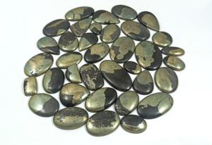 Piedras Preciosas Sueltas Apache Gold al por Mayor, Cabujones Naturales Lisos Hechos a Mano para Joyería - Product Image 6