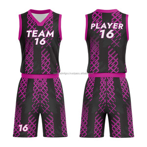 2025 TOP professionnel personnalisé basket-ball maillot ensemble hommes Sublimation impression équipe uniforme OEM respirant vêtements de sport - Product Image 1