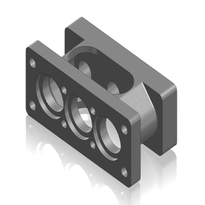 Bloc adaptateur 306759, usinage fin - Product Image 1