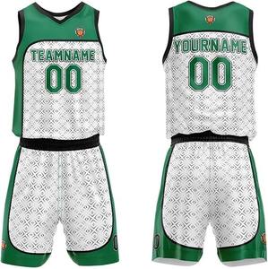 Uniforme de Baloncesto Personalizado para Jóvenes y Adultos, Conjunto de Camiseta y Pantalones Cortos de Malla, Impresión por Sublimación, Ropa Deportiva de Equipo, OEM ODM - Product Image 4