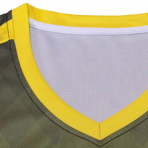 Meilleures ventes, prix bas, uniforme de football en tissu doux, design personnalisé, uniforme de football 100% polyester, vêtements d'équipe, uniforme de football - Product Image 4