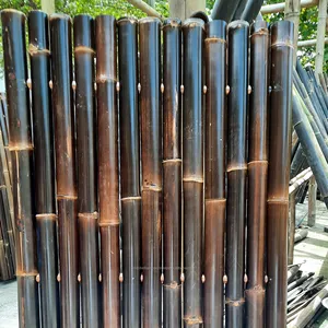 出售黑色竹栅栏全圆形高品质200x100cm厘米