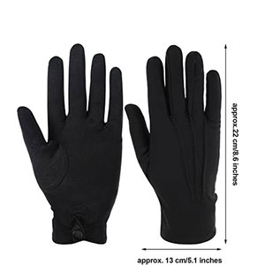 Gants courts en coton unisexes pour opéra, mariage, fête, danse, sport et activités de plein air - Product Image 4
