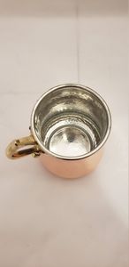 High Quality Pure Copper <b>Mug</b> Handle Modern Luxury Design <b>Large</b> Capacity Durable Different Sizes Wine Party-Perfect Drinkware - Product Image 6