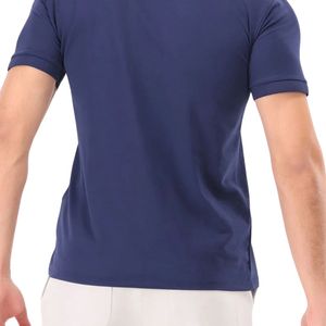 Polo pour homme Legends, bleu marine, manches courtes, polo décontracté en coton piqué, vêtements personnalisés en gros - Product Image 4