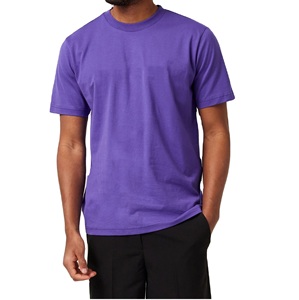 T-shirts Homme Oversize Bicolores de Bonne Qualité – Tenue Décontractée d'Été, Coupe Ample et Grande Taille, Col Rond Respirant - Product Image 4
