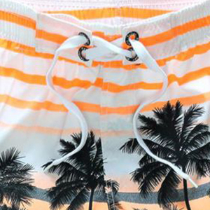 Pantalones Cortos de Playa Casuales para Hombre, Diseño Sólido, Talla Grande, Tela de Lona de Poliéster/Nylon Transpirable, Cintura Media, Cierre de Botones, Bolsillos Laterales - Product Image 3